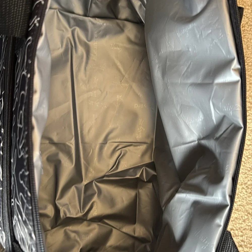 Thirty-One Black and White Storage Bag